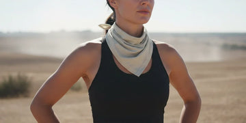 Lightweight breathable shirt worn in extreme heat conditions.