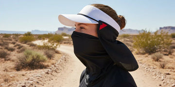 Physical sun protection using UPF clothing and fabric barriers.