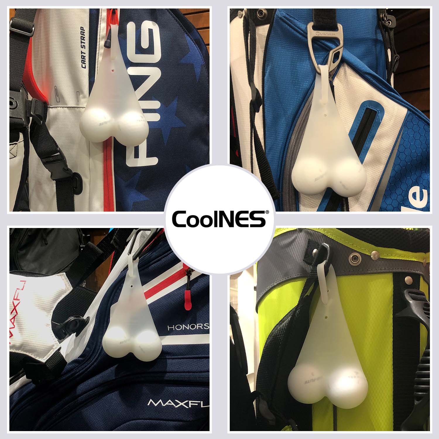 Funny Silicone Ball Holder