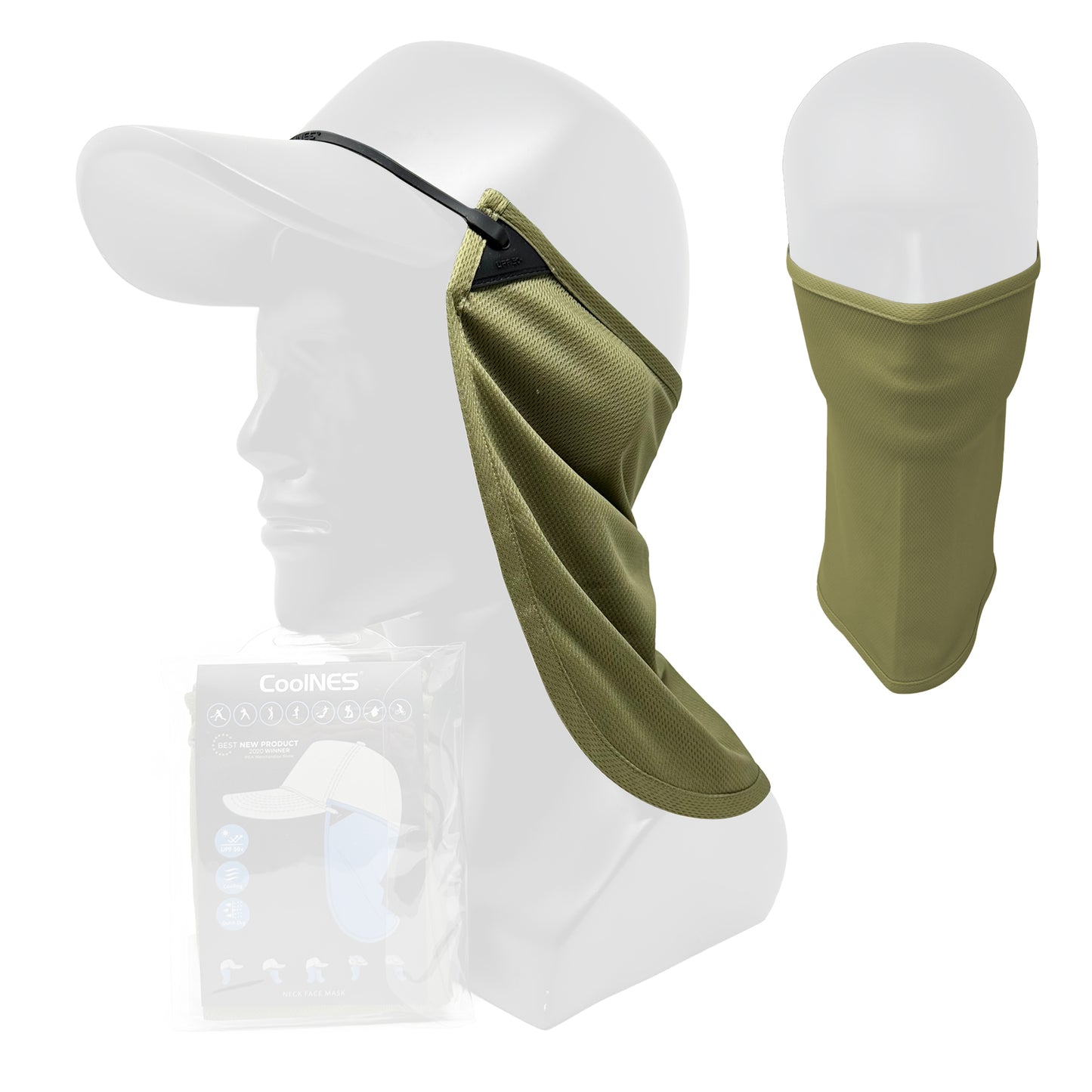 Sun Protection Neck Face Mask (UPF 50+)