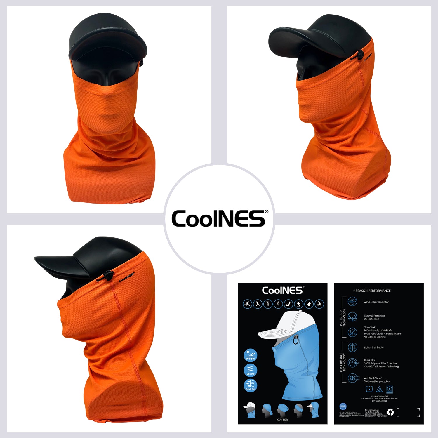 Gaiter-Orange
